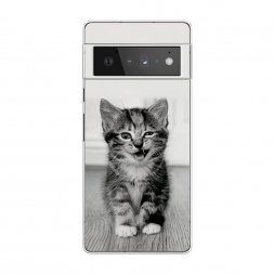 Силиконовый чехол Подмигивающий котенок на Google Pixel 6 Pro