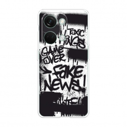 Силиконовый чехол Fake news на OnePlus Nord 3