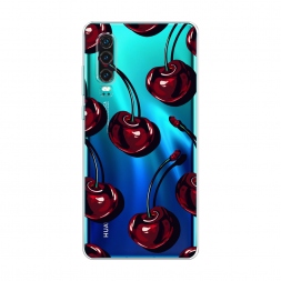 Силиконовый чехол Сочные черешни 4 на Huawei P30