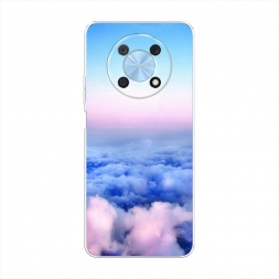 Силиконовый чехол Облака на Huawei Nova Y90
