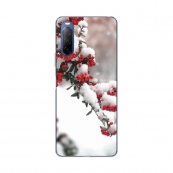 Силиконовый чехол Зима 8 на Sony Xperia 10 II