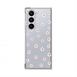 Силиконовый чехол Ромашки рисунок на Samsung Galaxy Z Fold 6