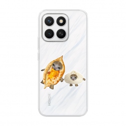 Силиконовый чехол Грузинские котята на Honor X8c