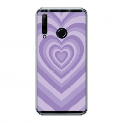 ����������� ����� Violet heart latte �� Huawei P Smart Plus 2019