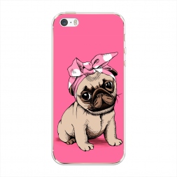 ����������� ����� Dog Pin-Up �� iPhone 5/5S/SE