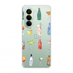 Силиконовый чехол Летние напитки на Oneplus Nord CE6 Lite