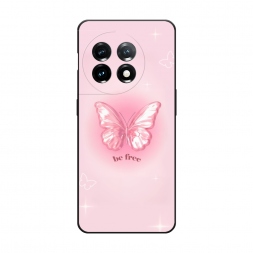 Матовый силиконовый чехол be free butterfly 1 на OnePlus 11