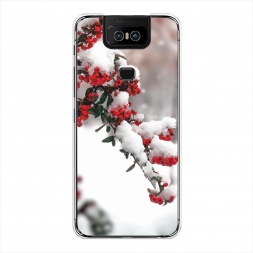 Силиконовый чехол Зима 8 на Asus Zenfone 6 ZS630KL