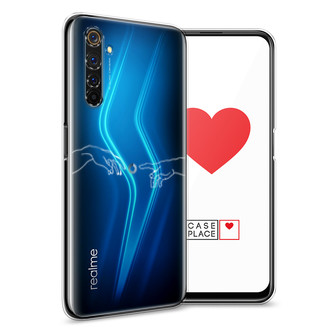 Силиконовый чехол Загрузка творения на Realme 6 Pro