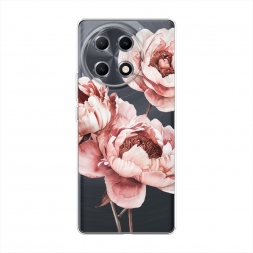 Силиконовый чехол Акварельные бутоны на Tecno Camon 30S