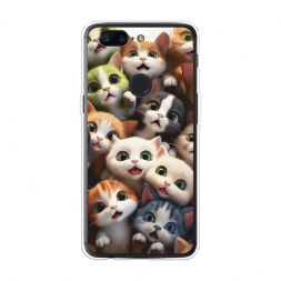Силиконовый чехол Море котят на OnePlus 5T