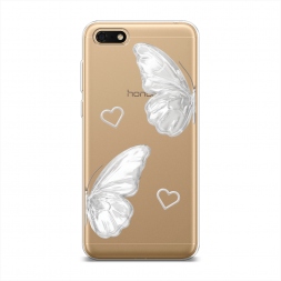 ����������� ����� white butterflies 2 �� Huawei Y5 Lite (2018)