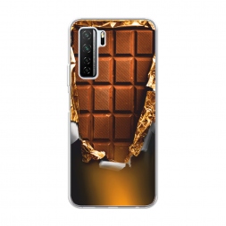 Силиконовый чехол Шоколадка на Huawei Nova 7 SE