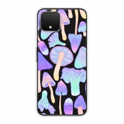 Силиконовый чехол Пастельные грибы на Google Pixel 4