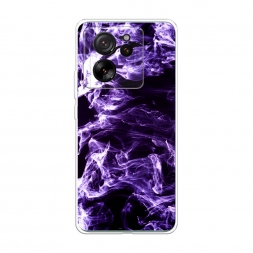 Силиконовый чехол Фиолетовый дым на Xiaomi 13T Pro