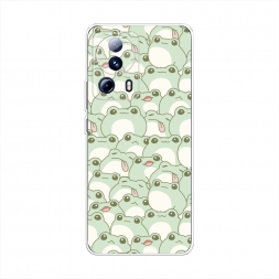Силиконовый чехол Море жабок на Xiaomi 13 Lite