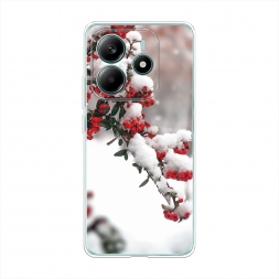 Силиконовый чехол Зима 8 на Xiaomi Redmi Note 14 5G