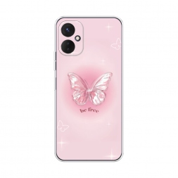 Силиконовый чехол be free butterfly 3 на Tecno Spark 9 Pro