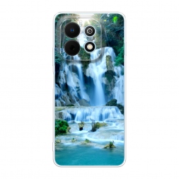 Силиконовый чехол Водопад 8 на Huawei Nova Y74