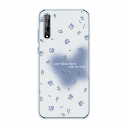 ����������� ����� Blooms in time blue �� Huawei Y8p