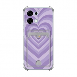 Карман Violet heart latte на Oppo A6 Pro
