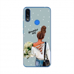 Силиконовый чехол Beautiful day на Lenovo K13