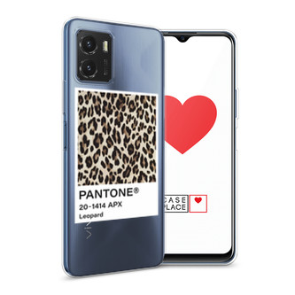Силиконовый чехол Pantone leopard на Vivo Y10
