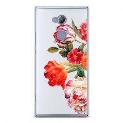Силиконовый чехол Весенний букет на Sony Xperia XA2 Ultra
