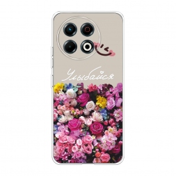Силиконовый чехол Букет счастья на Tecno Spark 30 Pro
