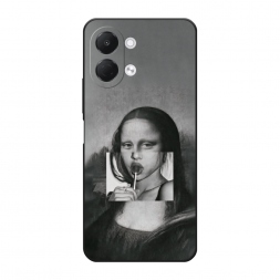 ������� ����������� ����� Mona Lisa sucking lollipop �� Tecno Spark Go 3