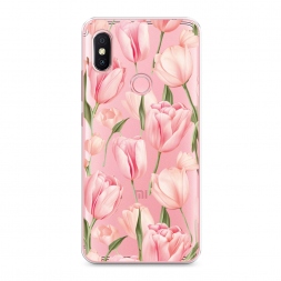 Силиконовый чехол Весенние тюльпаны на Xiaomi Redmi S2 (Redmi Y2)