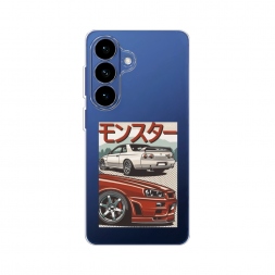 Силиконовый чехол Monster car на Samsung S26