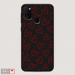 ������� ����������� ����� Little hearts doodles 2 �� Samsung Galaxy M21