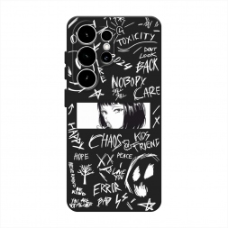 ������� ����������� ����� Manga graffiti white �� Samsung S26 Ultra
