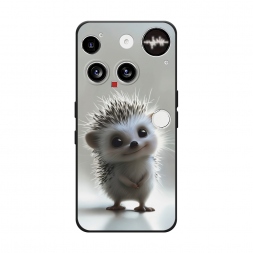 Матовый силиконовый чехол Милый ежонок на Nothing Phone 3