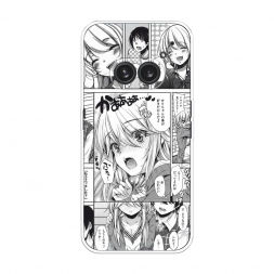 Силиконовый чехол Романтическая манга на Nothing Phone 2a