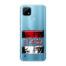 Силиконовый чехол Аниме взгляд на Realme C21