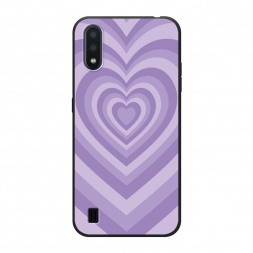 ������� ����������� ����� Violet heart latte �� Samsung Galaxy A01