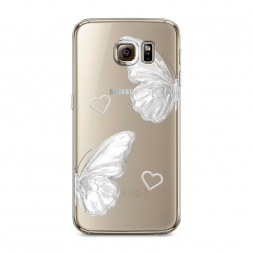 ����������� ����� white butterflies 2 �� Samsung Galaxy S6 edge