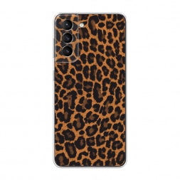 Силиконовый чехол Шкура леопарда на Samsung Galaxy S21