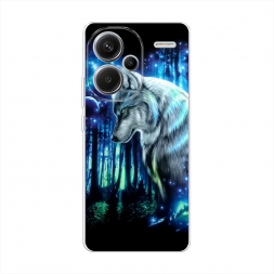 Силиконовый чехол Сказочный волк на Xiaomi Redmi Note 13 Pro Plus