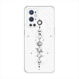 Силиконовый чехол Парад планет на OnePlus 9 Pro