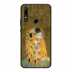 Матовый силиконовый чехол Поцелуй Гюстава Климта на Huawei P Smart Z