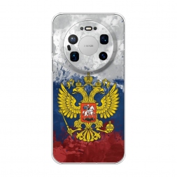 Силиконовый чехол РФ на Huawei Mate 80 Pro Max