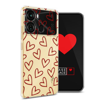 ����������� ����� Little hearts doodles 2 �� Itel P40