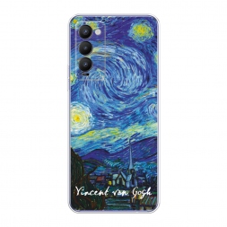 Силиконовый чехол De sterrennacht Vincent van Gogh на Tecno Camon 18