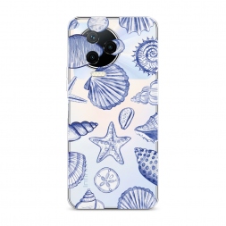 Силиконовый чехол Морской паттерн на Infinix NOTE 12 2023