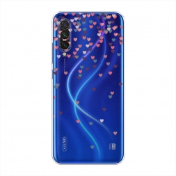 Силиконовый чехол Посыпка сердечки на Xiaomi Mi A3