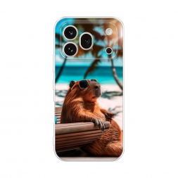 Силиконовый чехол Чилловая капибара на Honor 600 Pro