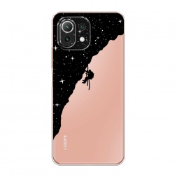 Силиконовый чехол Скалолаз в космосе на Xiaomi Mi 11 Lite